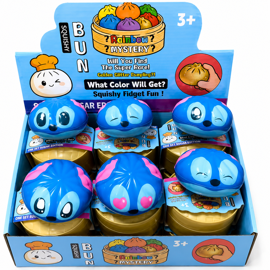 Squishy Bun Rainbow Mystery – Sugar Edition