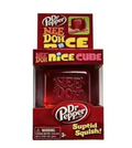Nee Doh Nice Cube Dr Pepper Edition röd kub squishy med förpackning