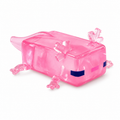 Rosa Axolotl Squishy – vit bakgrund