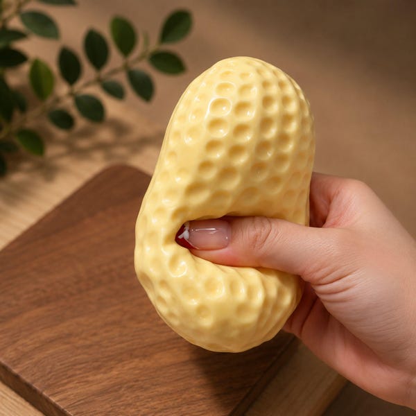 Peanut ASMR Squishy – Crunchy