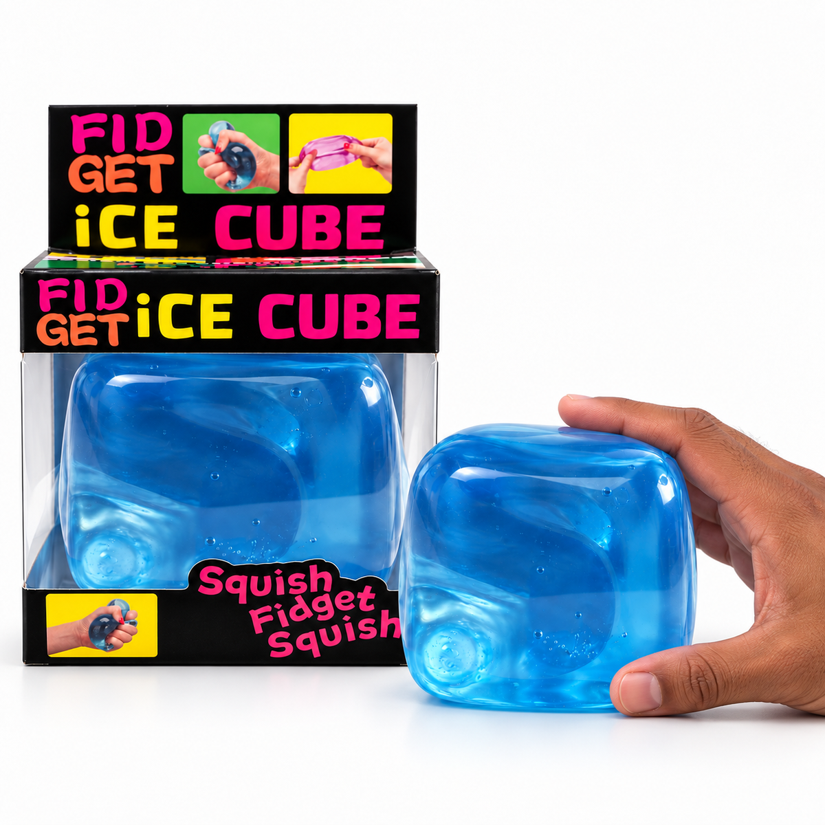 Nice-Ice Cube XXL – blå, ca 8 cm